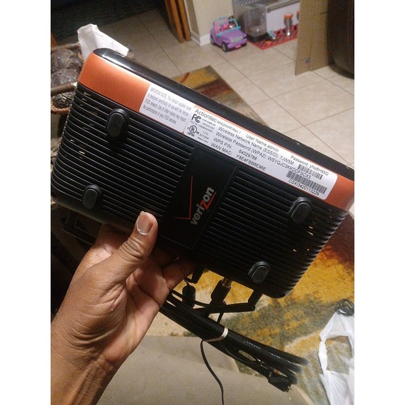 VERIZON FIOS MODEM Actiontec MI424WR Rev I Gigabit Wireless N Router - Picture 2 of 6